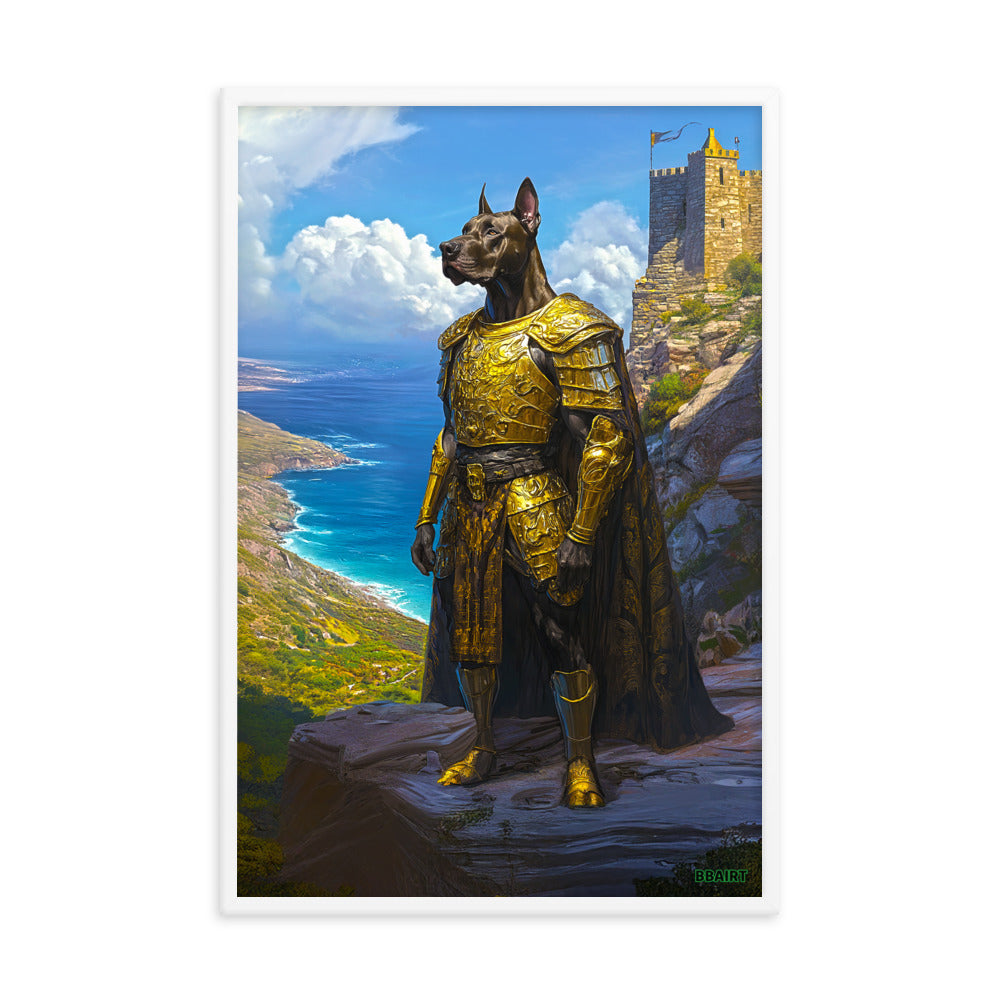 Sir Galathor - Framed Matte Poster