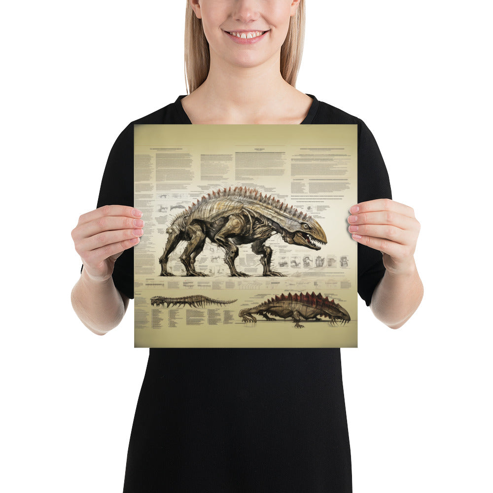 Armoricus Spinodactylus - Matte Poster