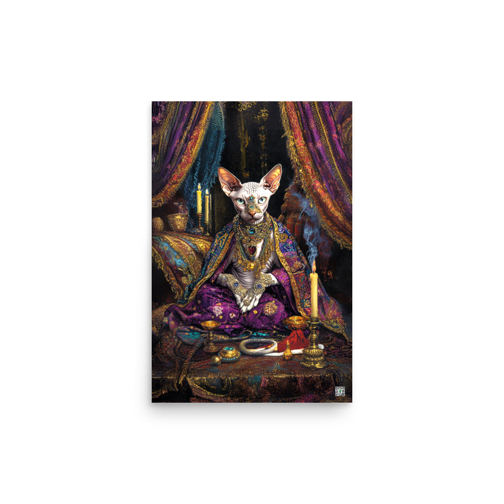 Her Majesty Sphinxara – Matte Poster