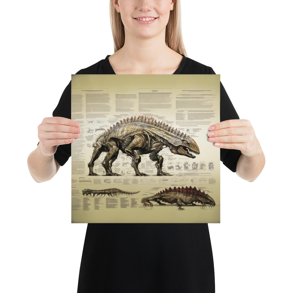 Armoricus Spinodactylus - Matte Poster