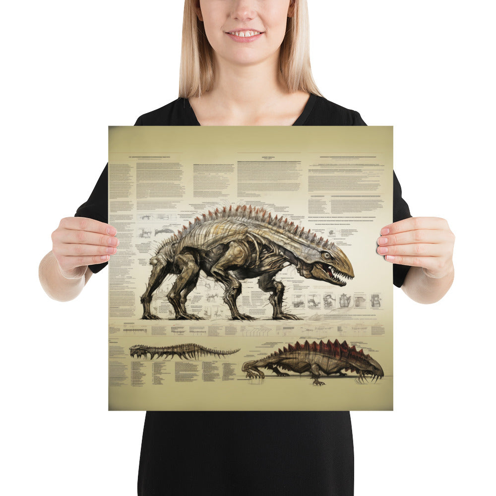 Armoricus Spinodactylus - Matte Poster