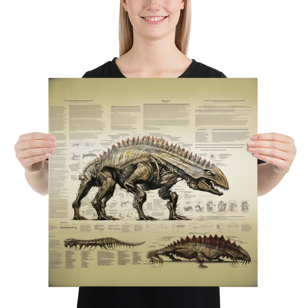 Armoricus Spinodactylus - Matte Poster