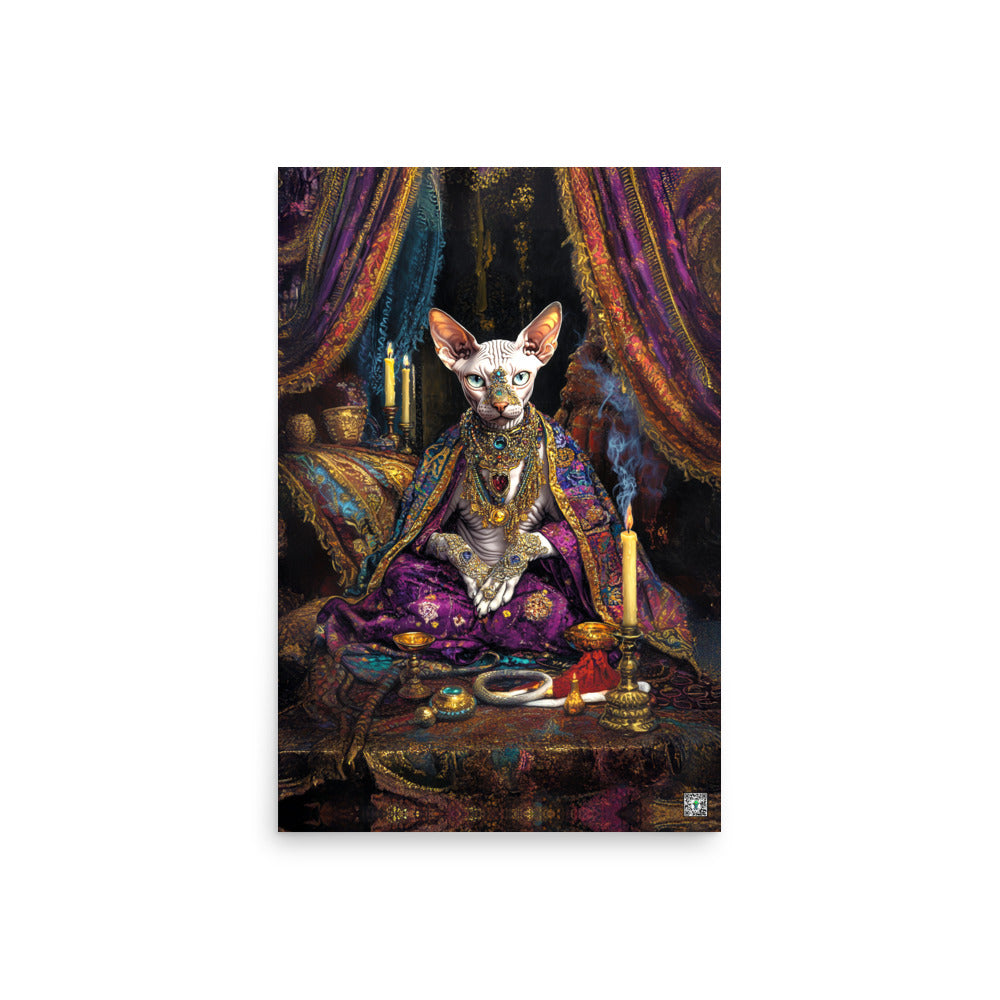 Her Majesty Sphinxara – Matte Poster