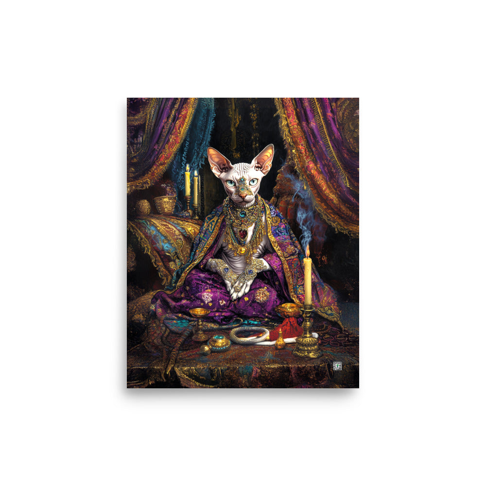 Her Majesty Sphinxara – Matte Poster