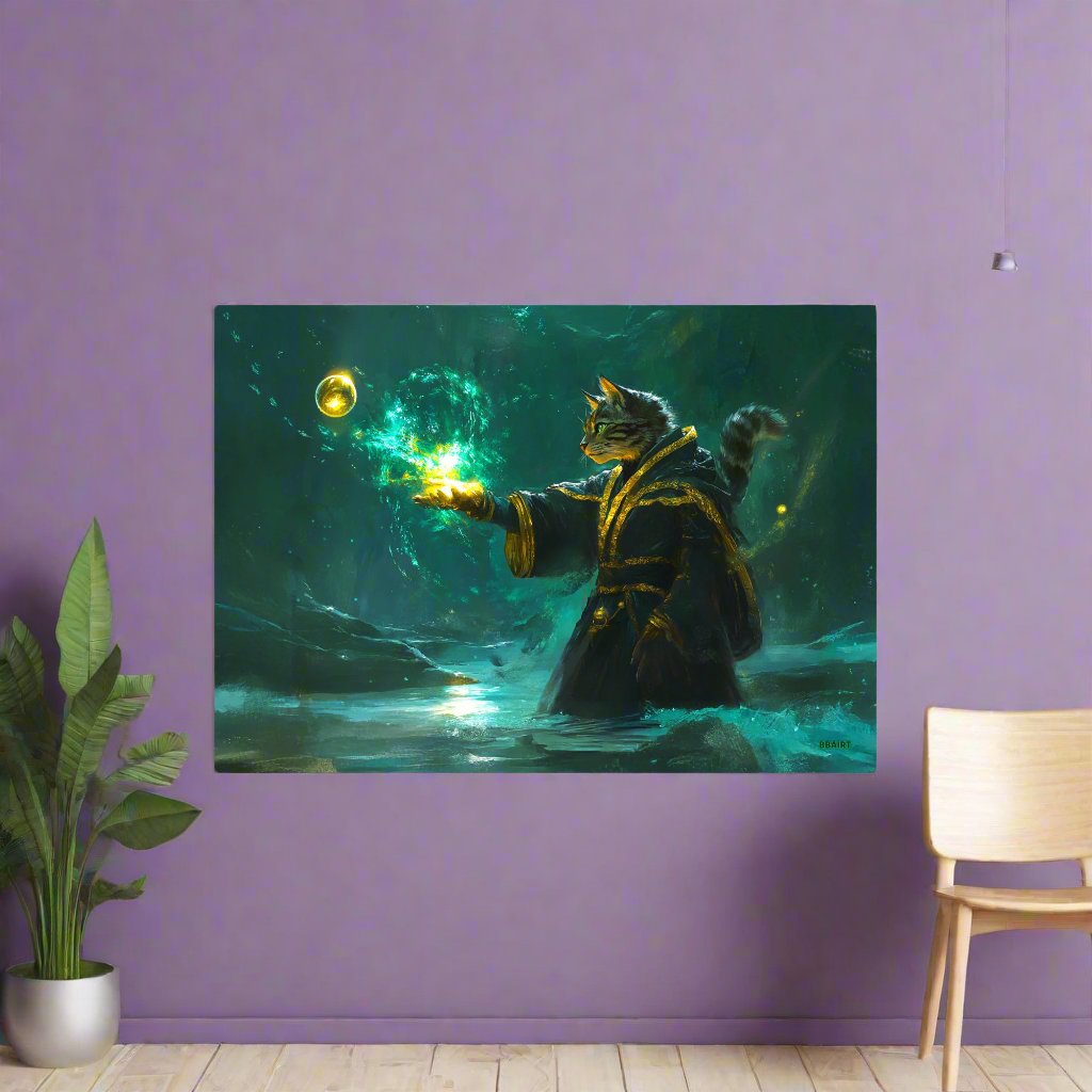 Mysticpaw the Spellcaster - Matte Poster