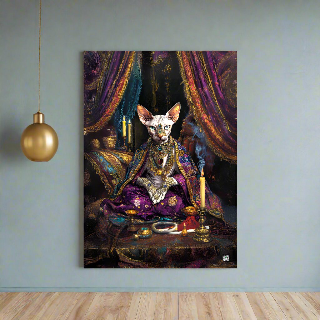 Her Majesty Sphinxara – Matte Poster