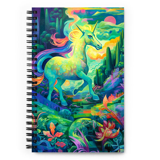 Enigma of the Valley - Spiral notebook - BBairt