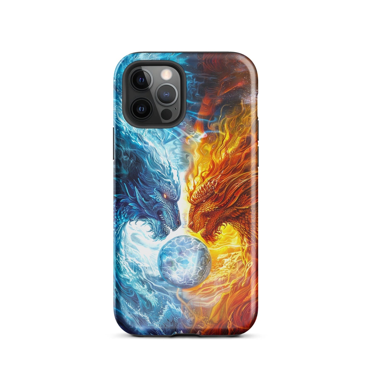 Equinox Harmony: Fire and Ice Guardians - Tough Case for iPhone® - BBairt
