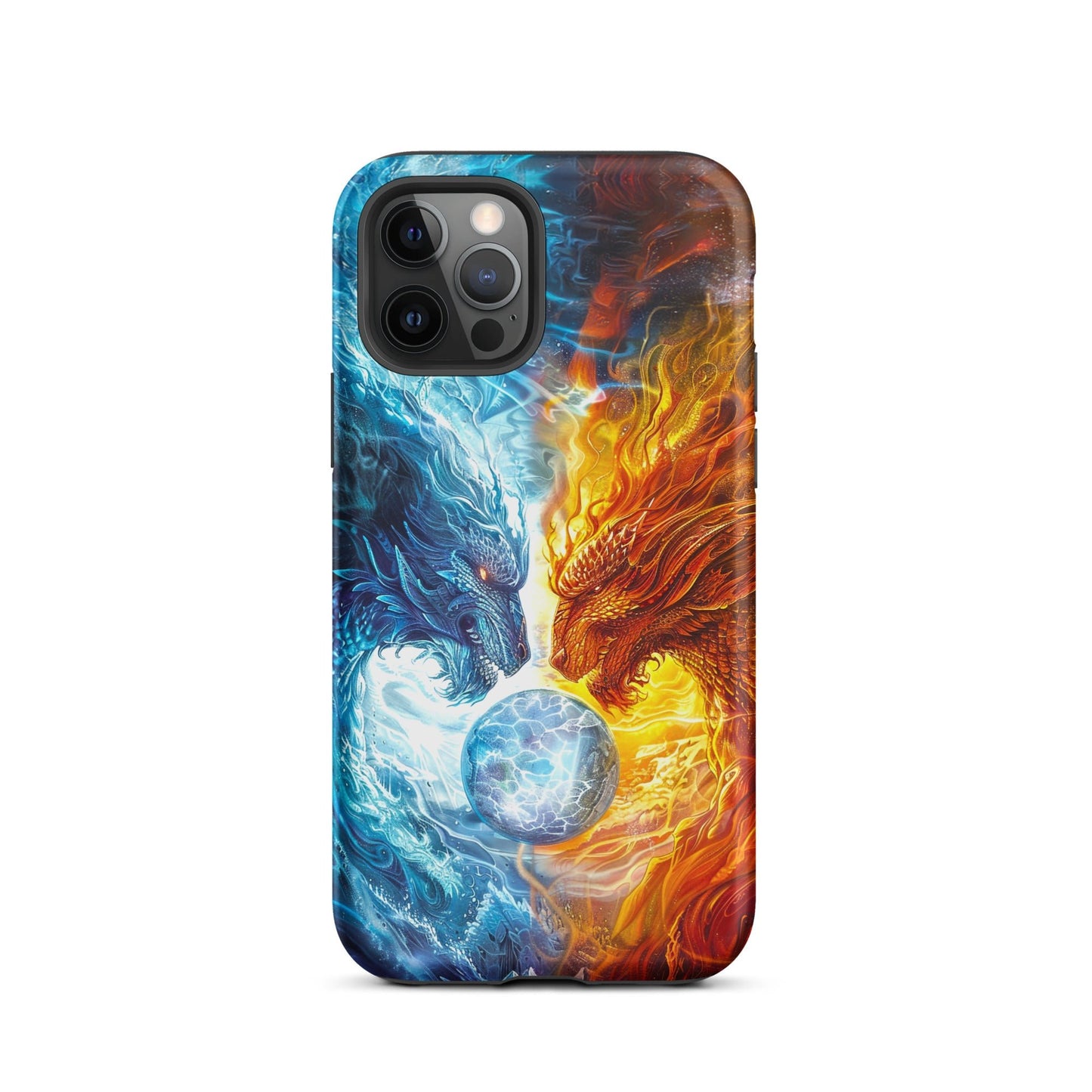 Equinox Harmony: Fire and Ice Guardians - Tough Case for iPhone® - BBairt