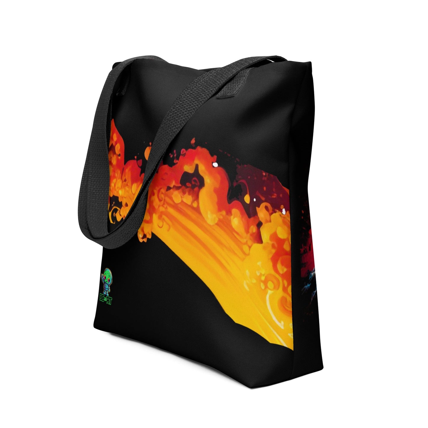 Eternal Harmony: Dual Dragon Tote Bag - BBairt