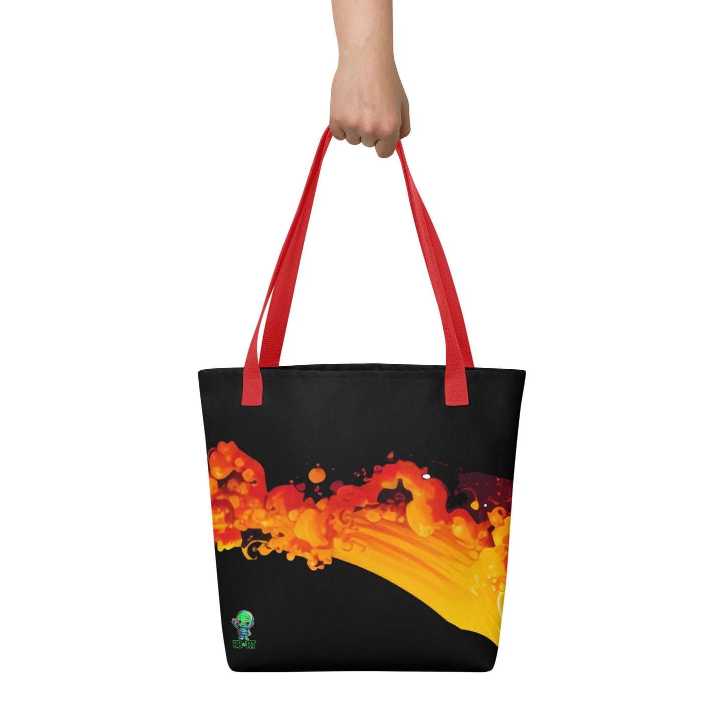 Eternal Harmony: Dual Dragon Tote Bag - BBairt