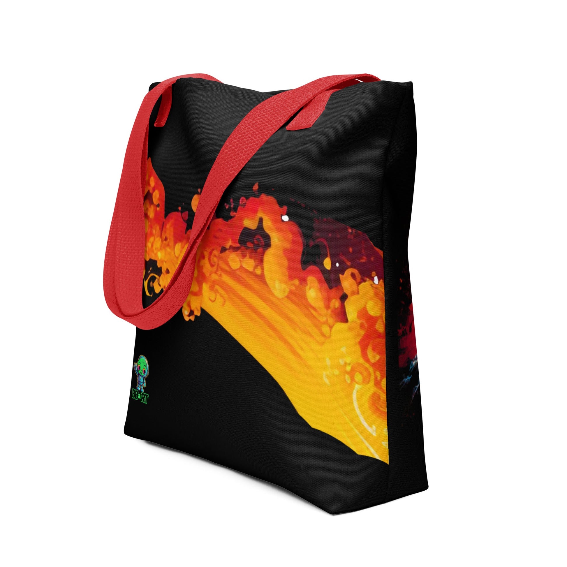 Eternal Harmony: Dual Dragon Tote Bag - BBairt