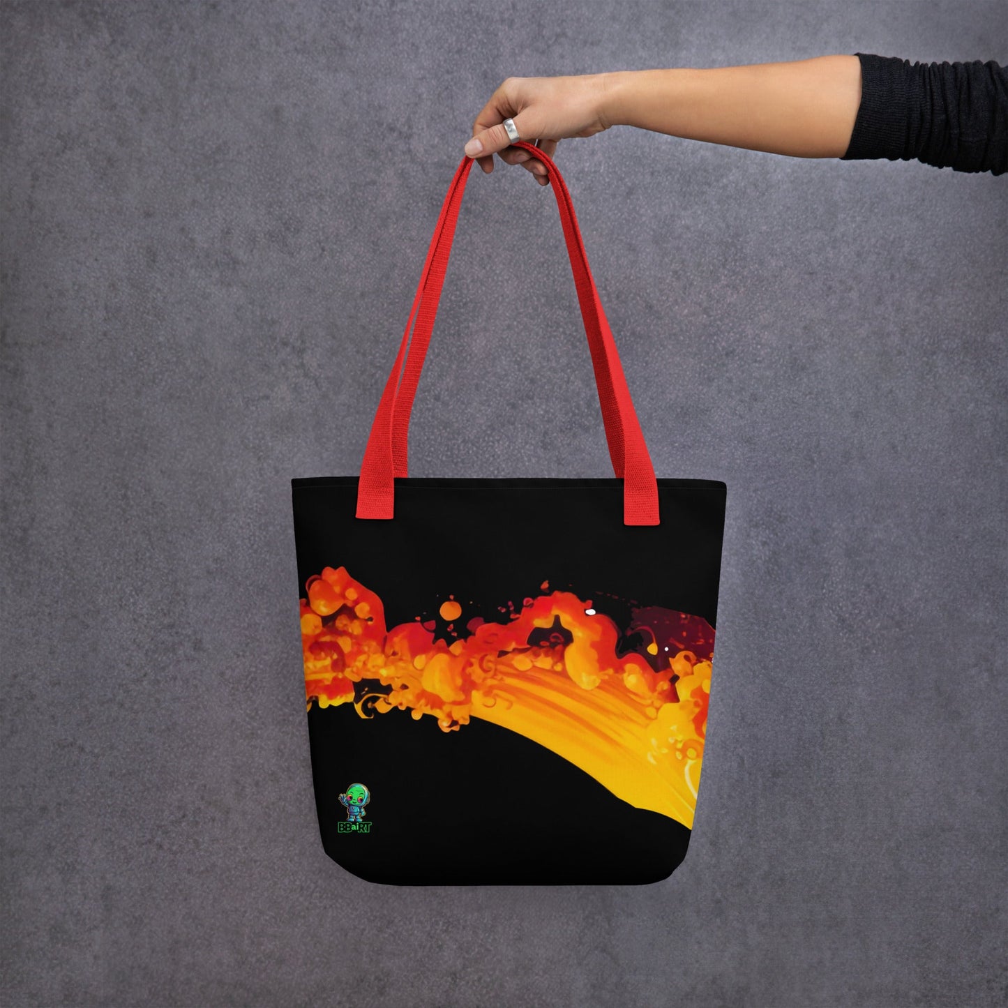 Eternal Harmony: Dual Dragon Tote Bag - BBairt