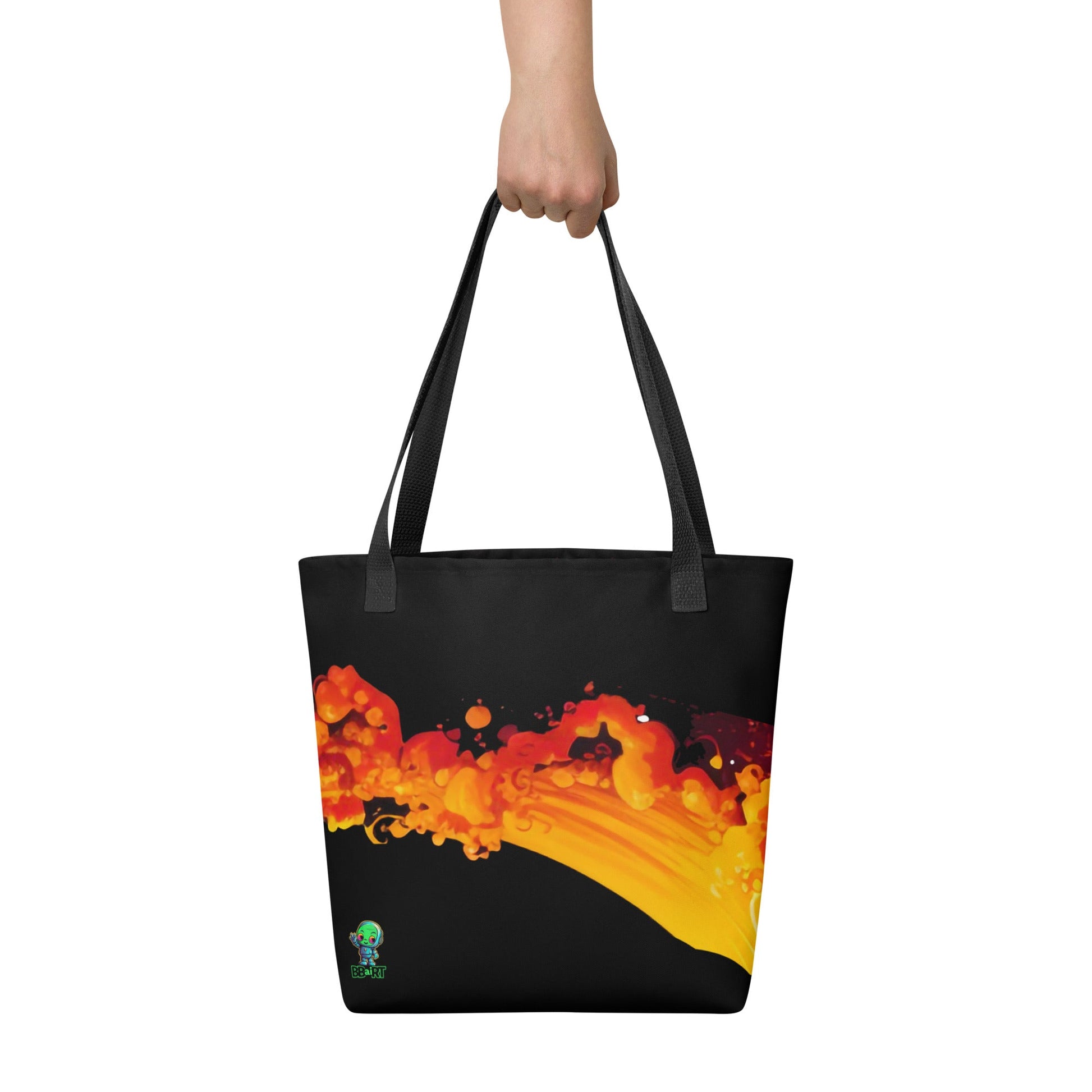 Eternal Harmony: Dual Dragon Tote Bag - BBairt