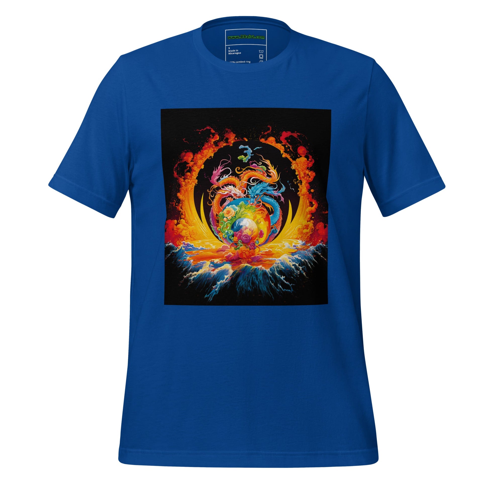 Eternal Harmony: Dual Dragon Unisex t-shirt - BBairt