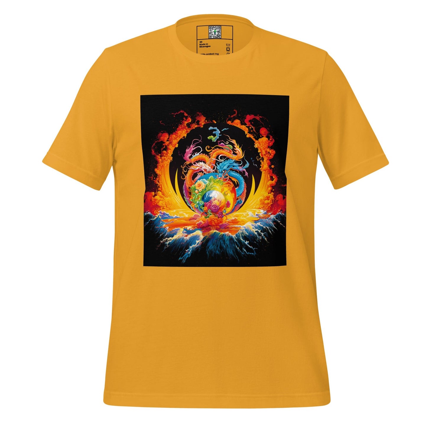Eternal Harmony: Dual Dragon Unisex t-shirt - BBairt