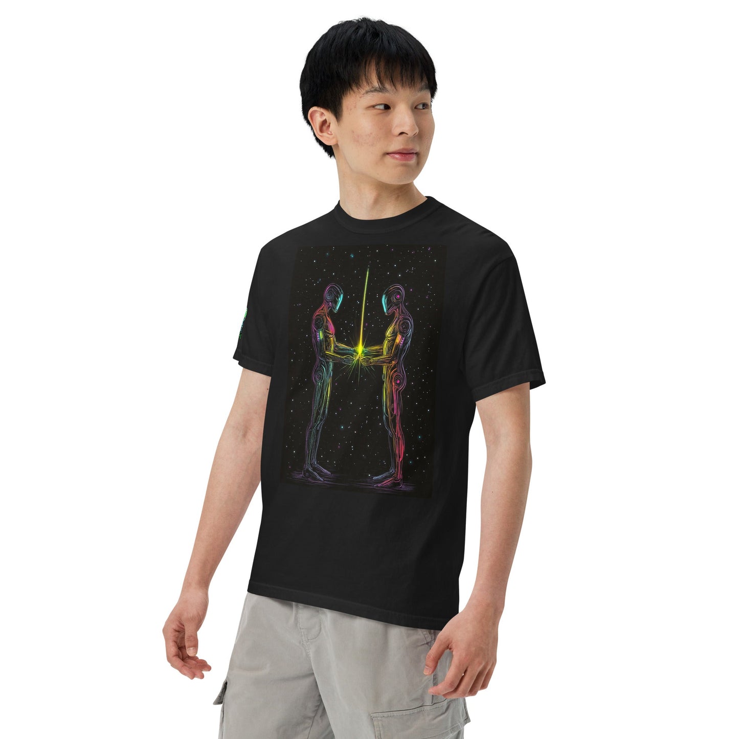 Ethereal Accord - Unisex garment - dyed heavyweight t-shirt - BBairt