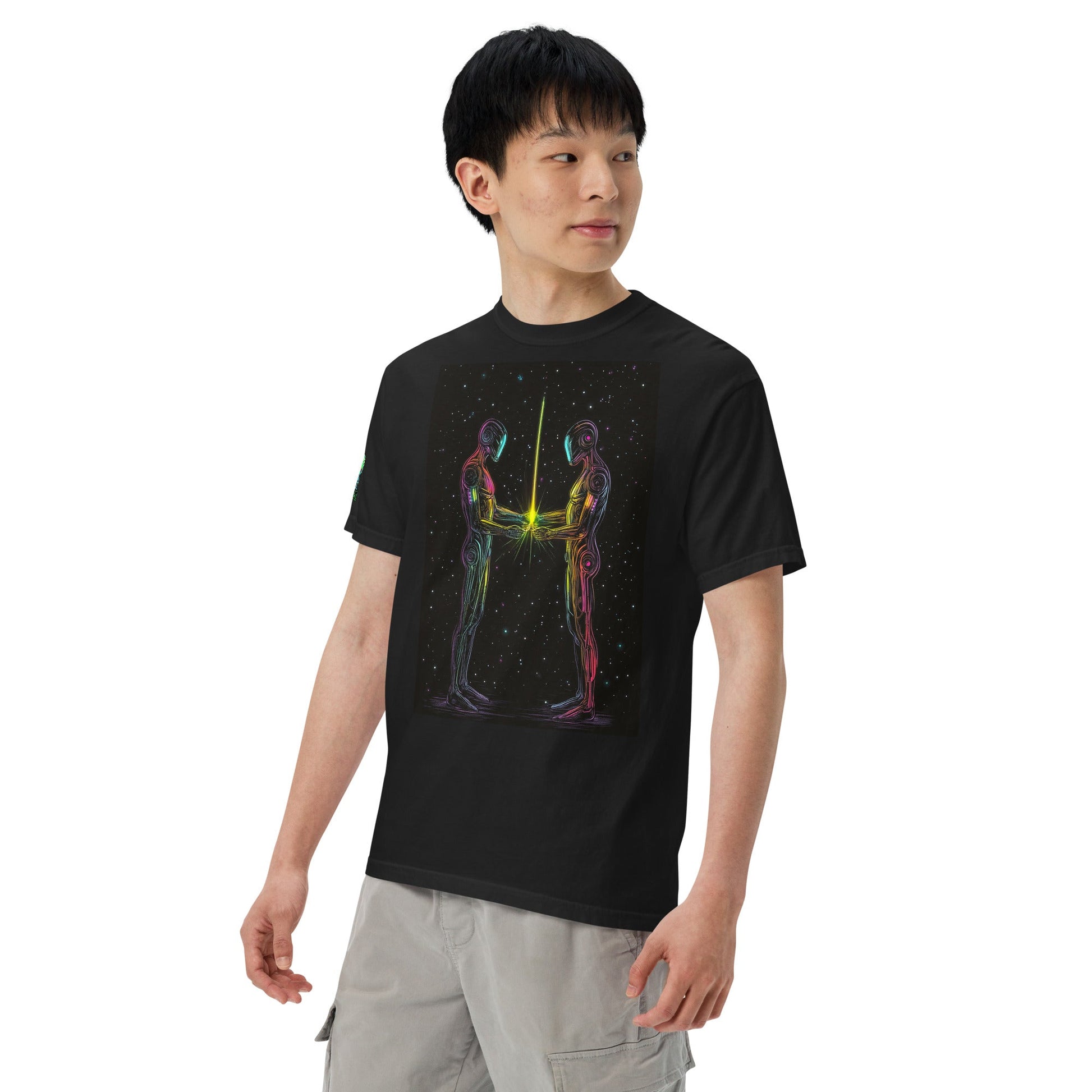Ethereal Accord - Unisex garment - dyed heavyweight t-shirt - BBairt