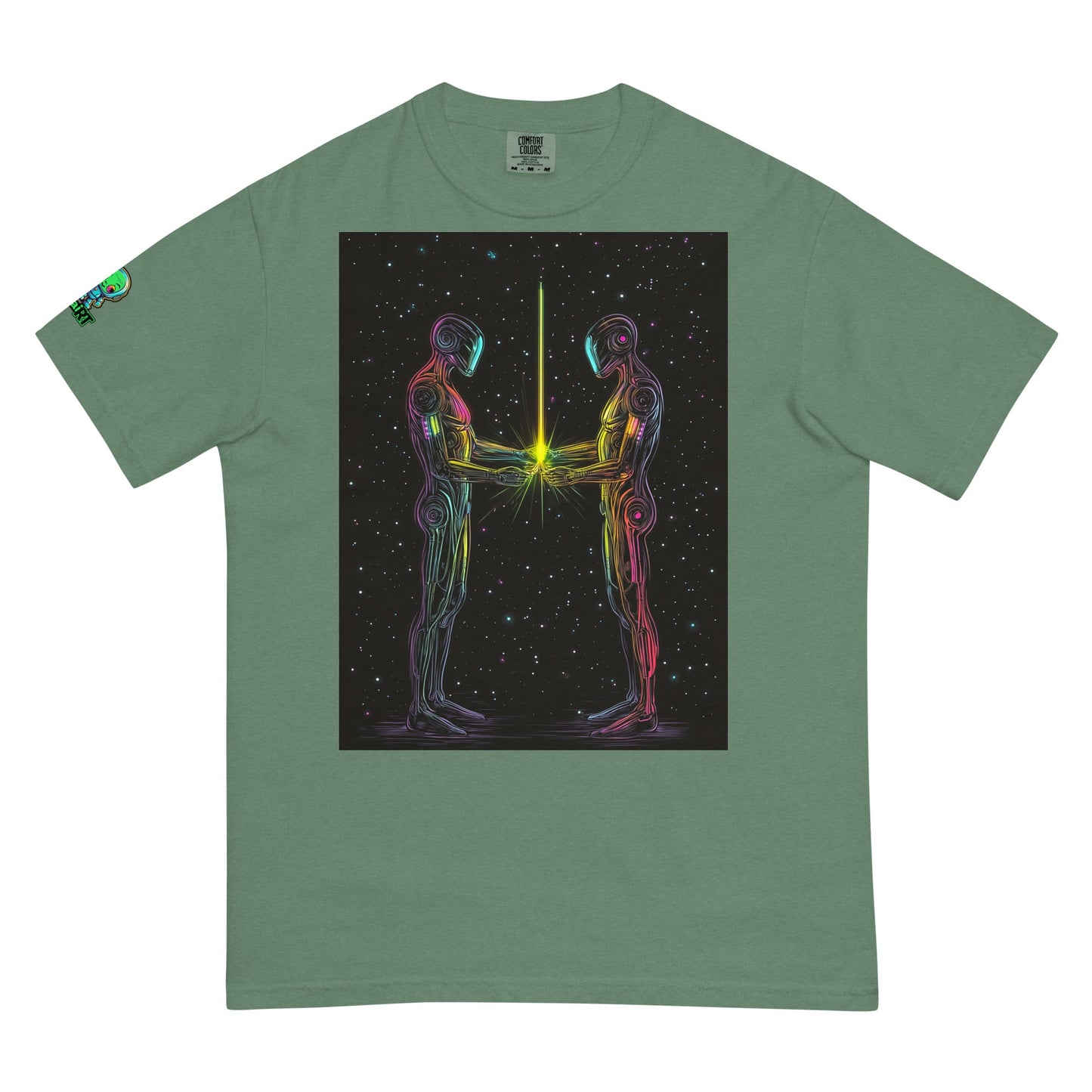 Ethereal Accord - Unisex garment - dyed heavyweight t-shirt - BBairt