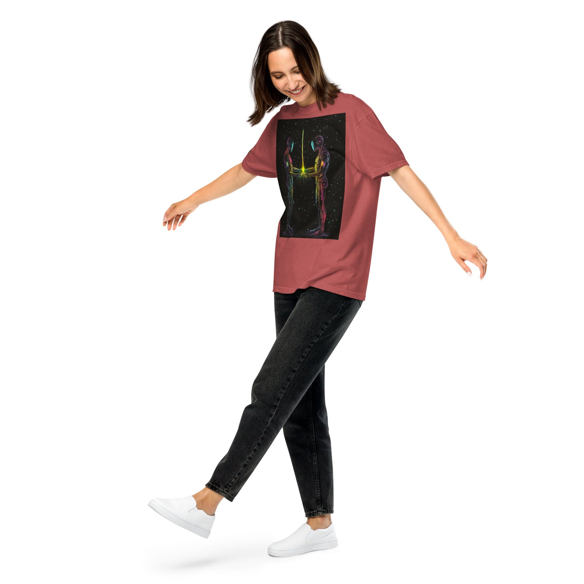 Ethereal Accord - Unisex garment - dyed heavyweight t-shirt - BBairt