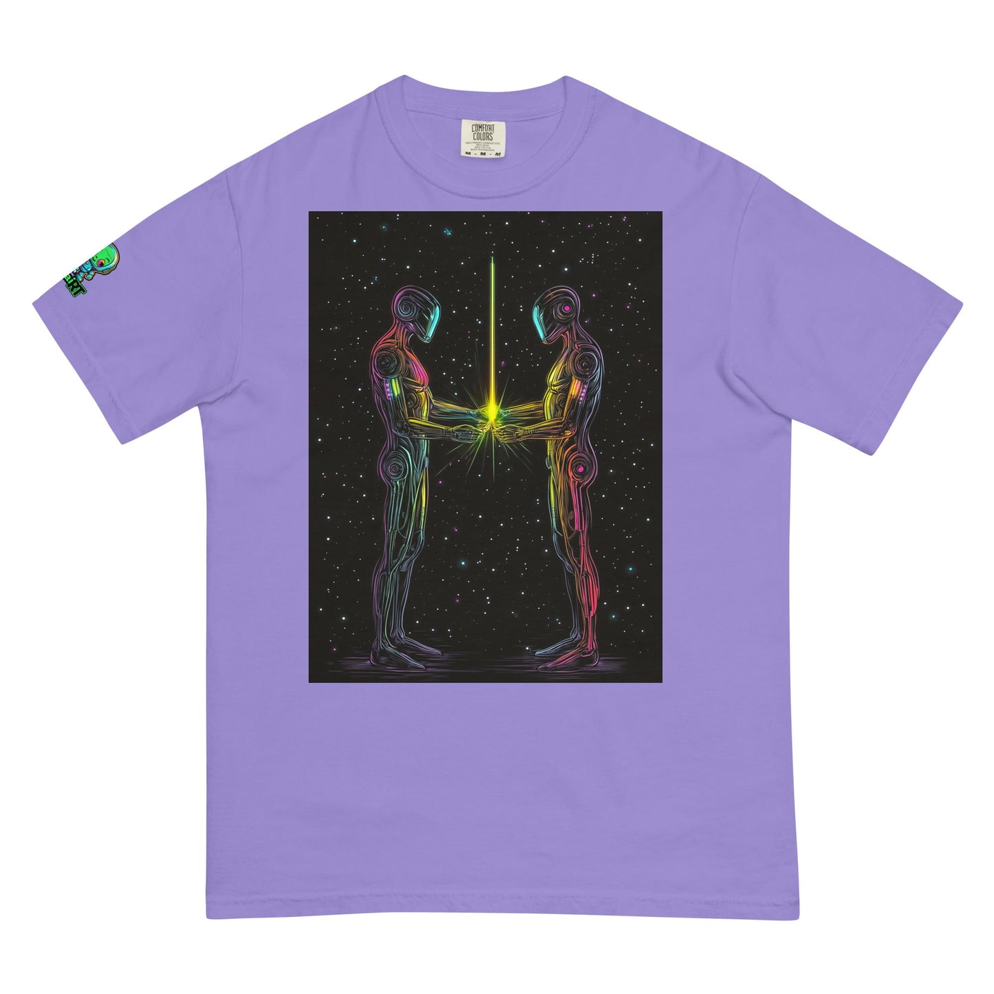 Ethereal Accord - Unisex garment - dyed heavyweight t-shirt - BBairt