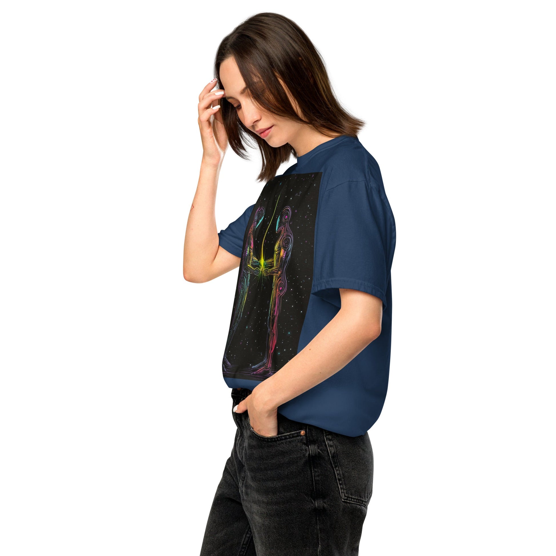 Ethereal Accord - Unisex garment - dyed heavyweight t-shirt - BBairt