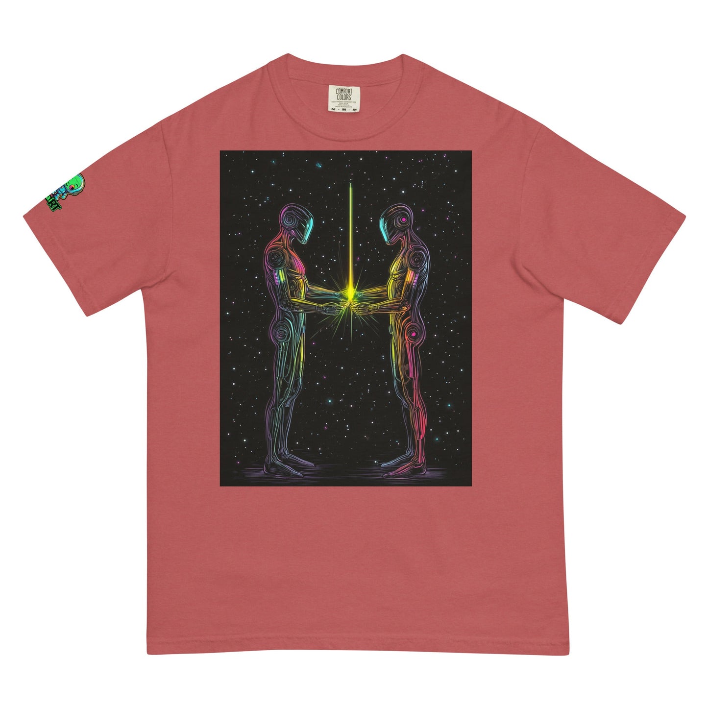 Ethereal Accord - Unisex garment - dyed heavyweight t-shirt - BBairt