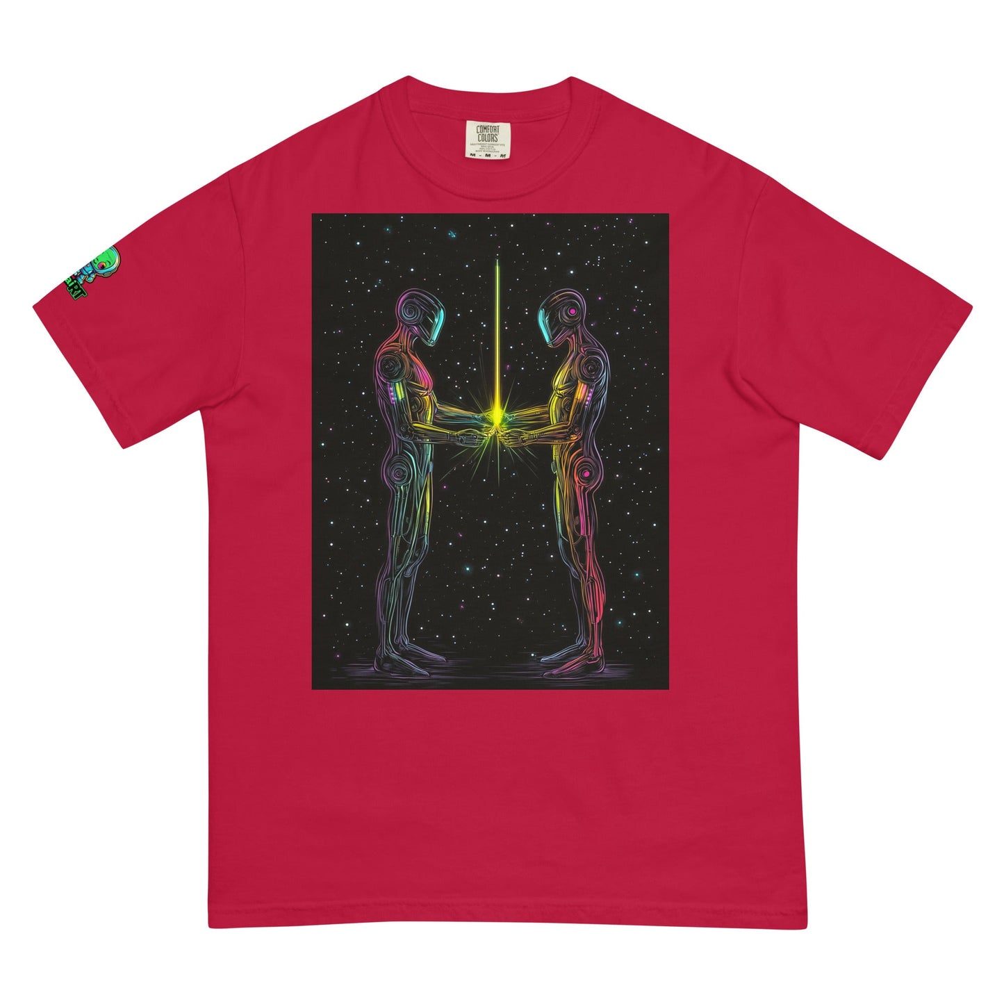 Ethereal Accord - Unisex garment - dyed heavyweight t-shirt - BBairt