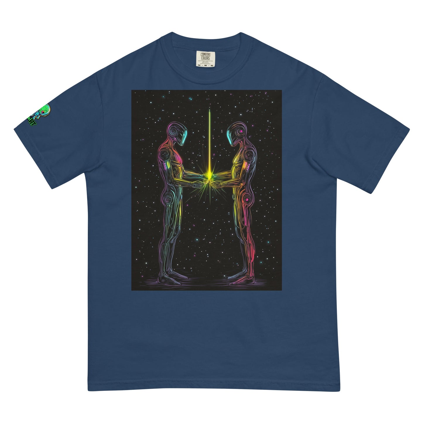 Ethereal Accord - Unisex garment - dyed heavyweight t-shirt - BBairt