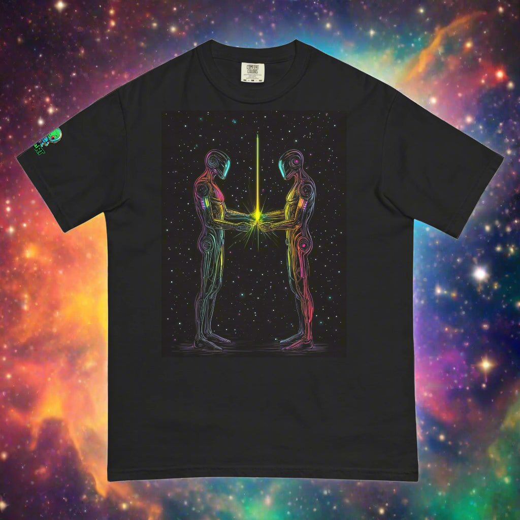 Ethereal Accord - Unisex garment - dyed heavyweight t-shirt - BBairt