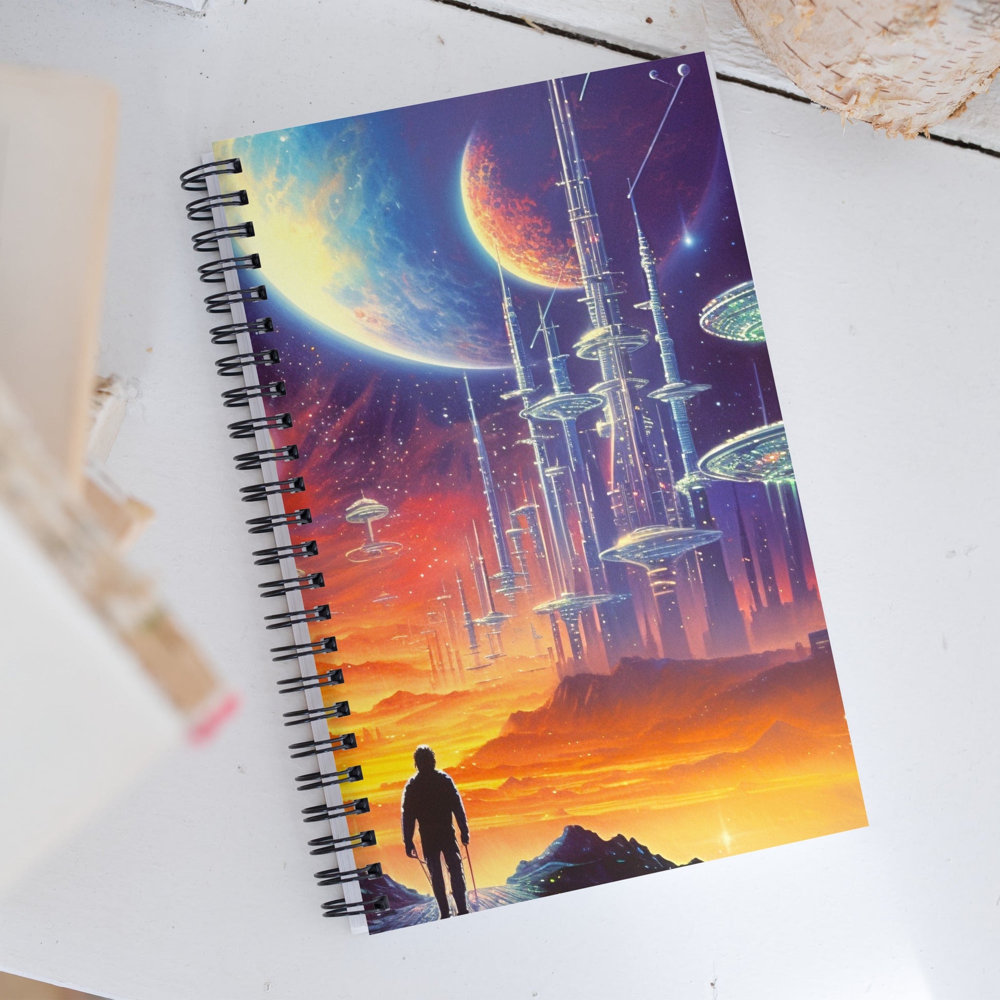 Exodus Ten - Spiral notebook - BBairt