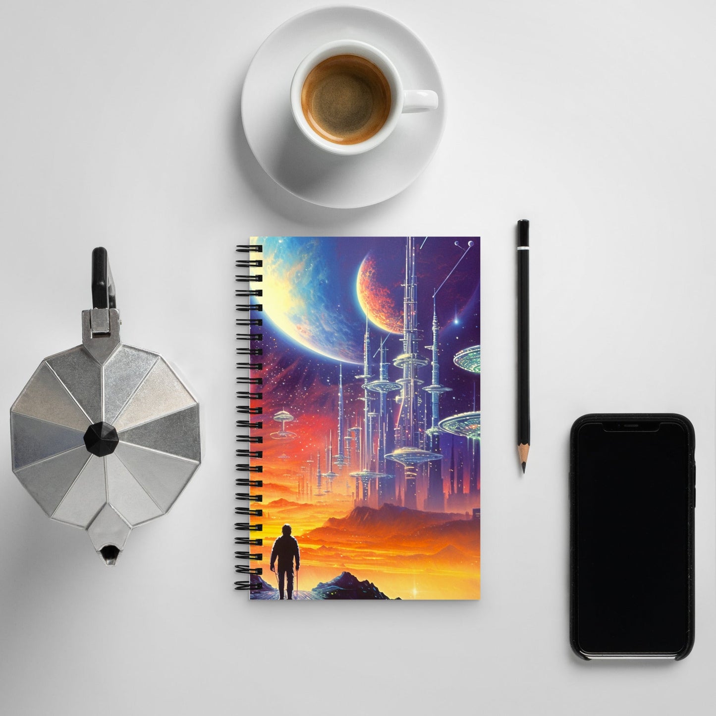 Exodus Ten - Spiral notebook - BBairt