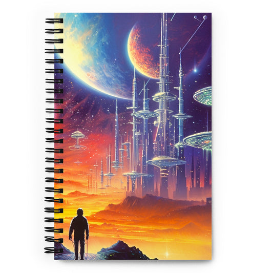 Exodus Ten - Spiral notebook - BBairt