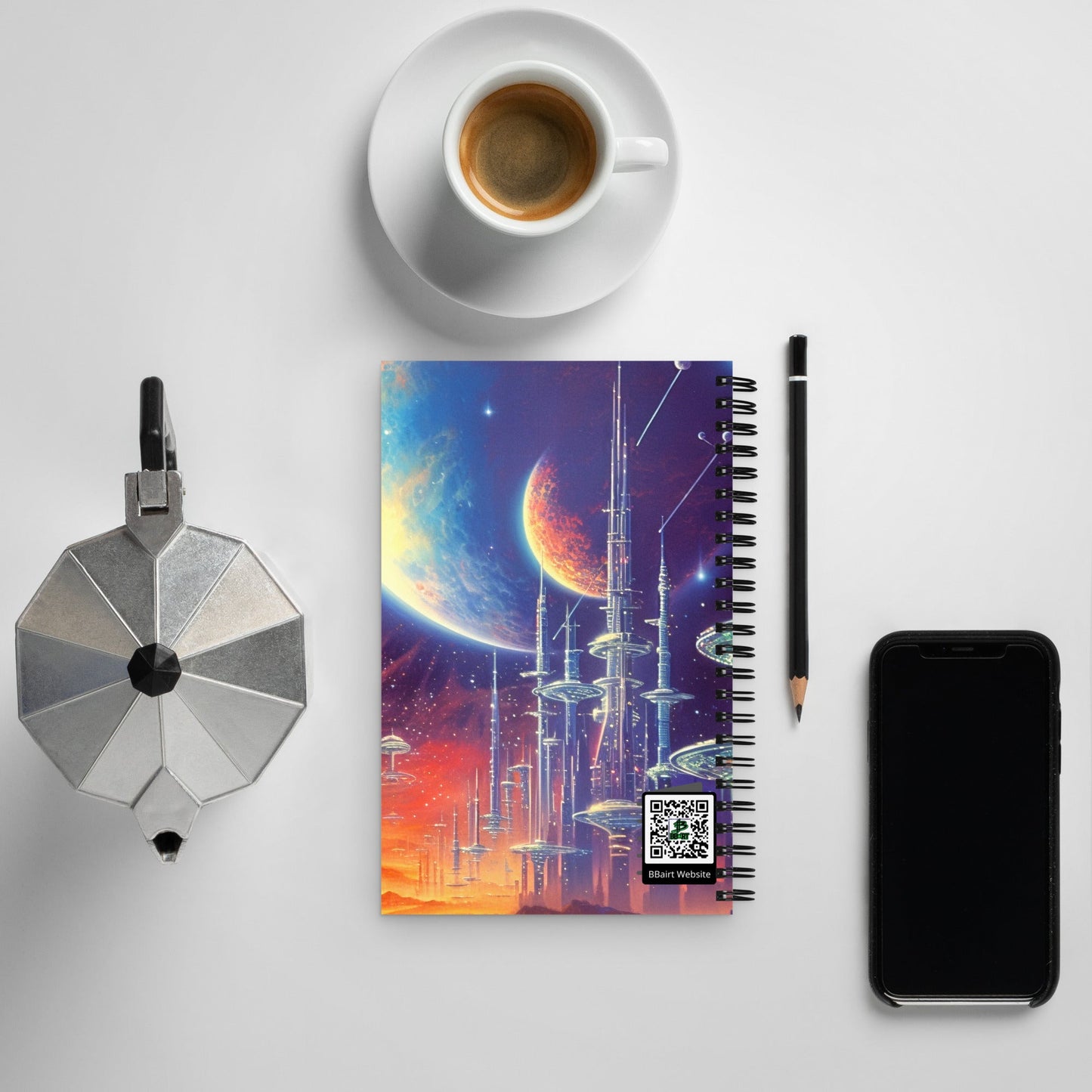 Exodus Ten - Spiral notebook - BBairt