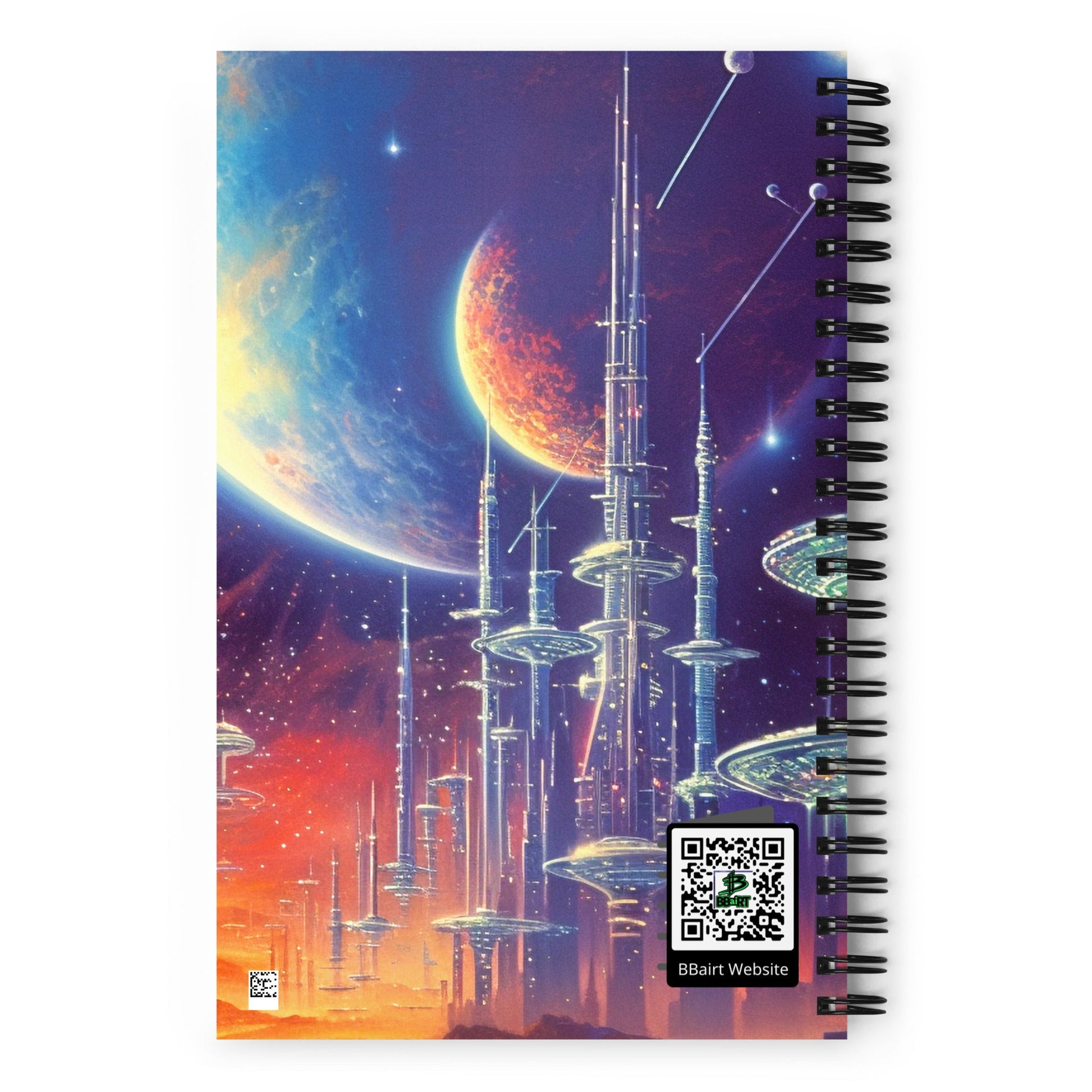 Exodus Ten - Spiral notebook - BBairt