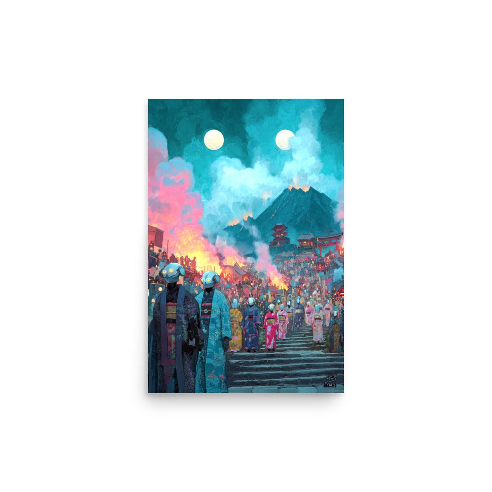 Festival of the Twin Moons – Photo Paper Poster - BBairt