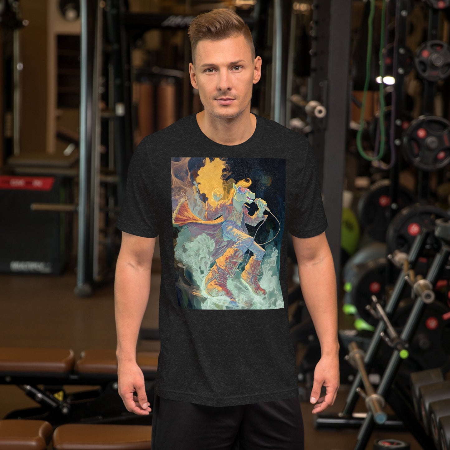 Flarehoof the Micbreaker – Unisex Staple T-Shirt - BBairt