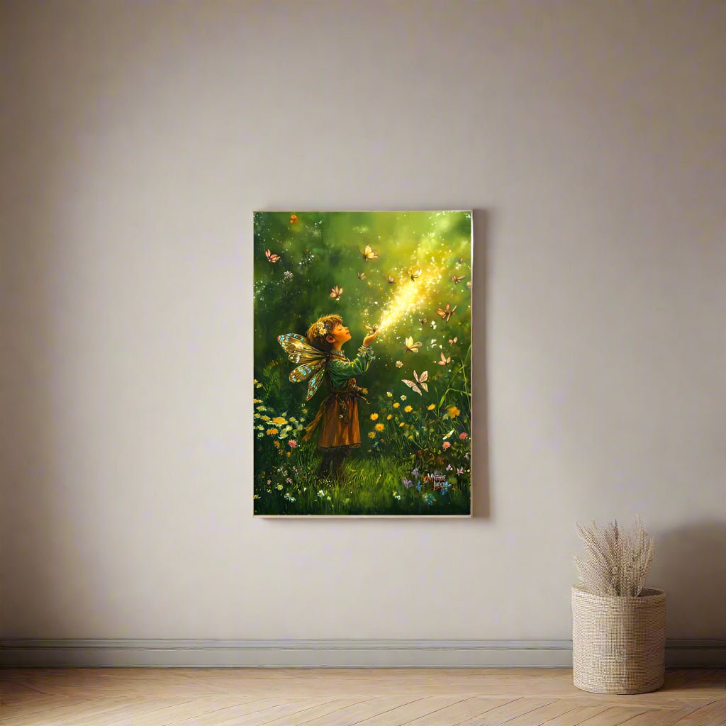 Flutterlight Photo Paper Poster - Mythic Jheyz Collection - BBairt