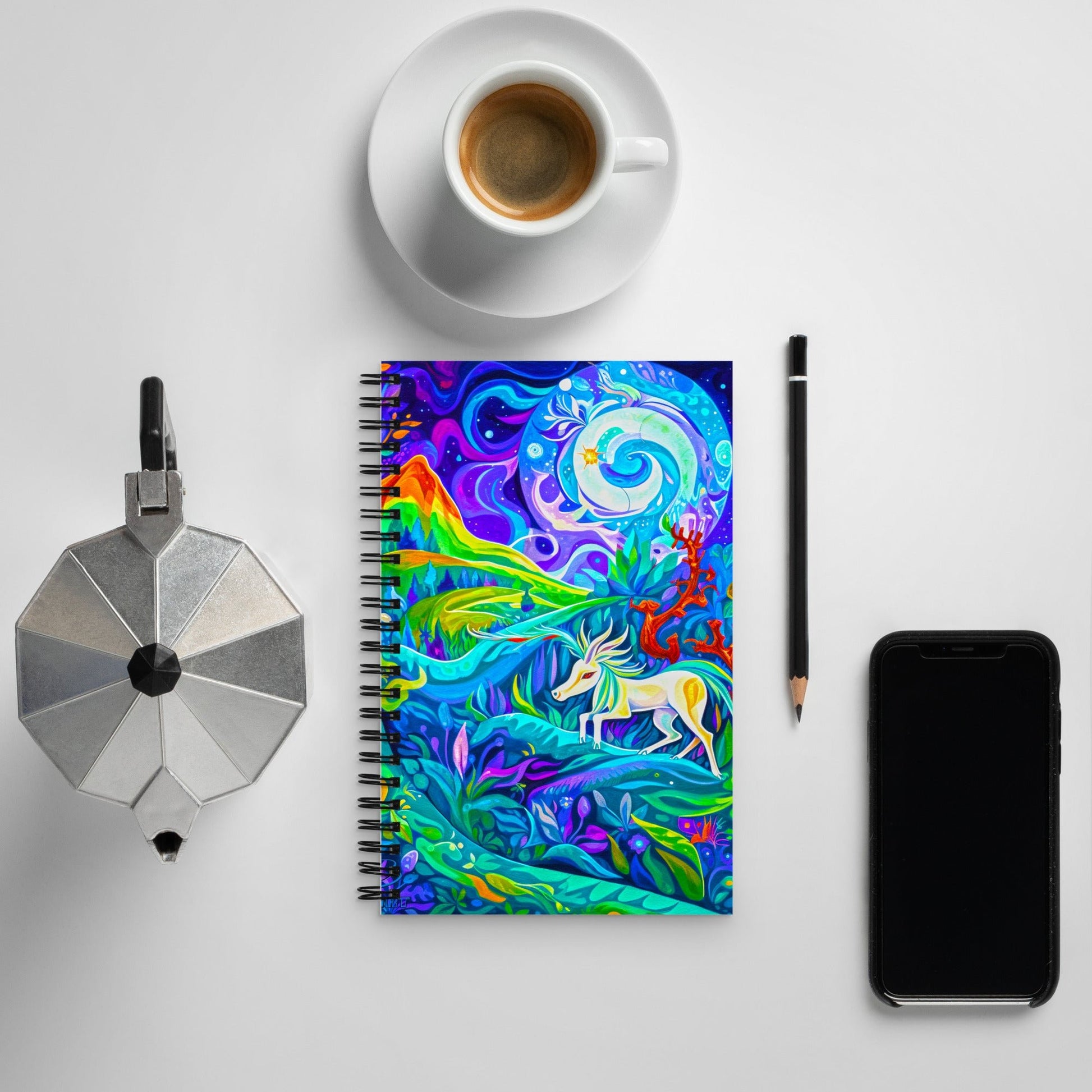Foilage of Wonder - Spiral notebook - BBairt