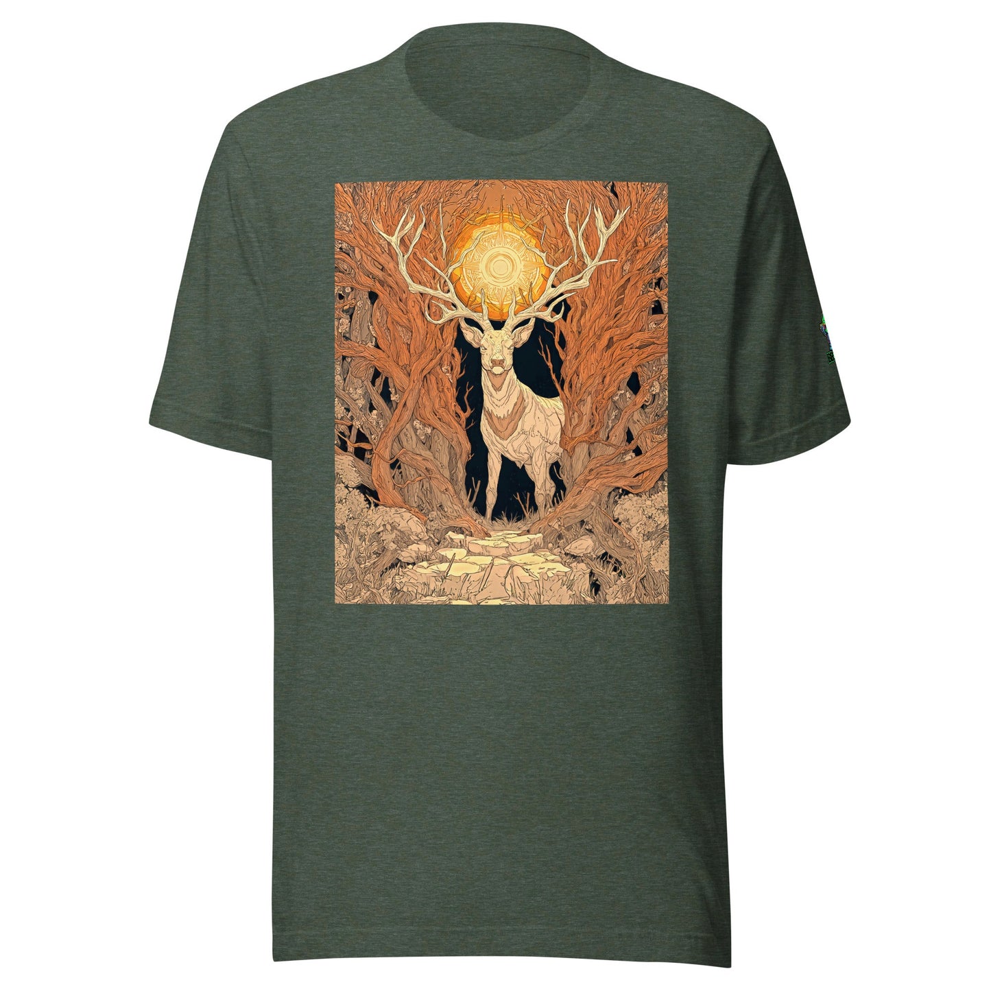 Forestwarden Stag – Unisex Staple T-Shirt - BBairt