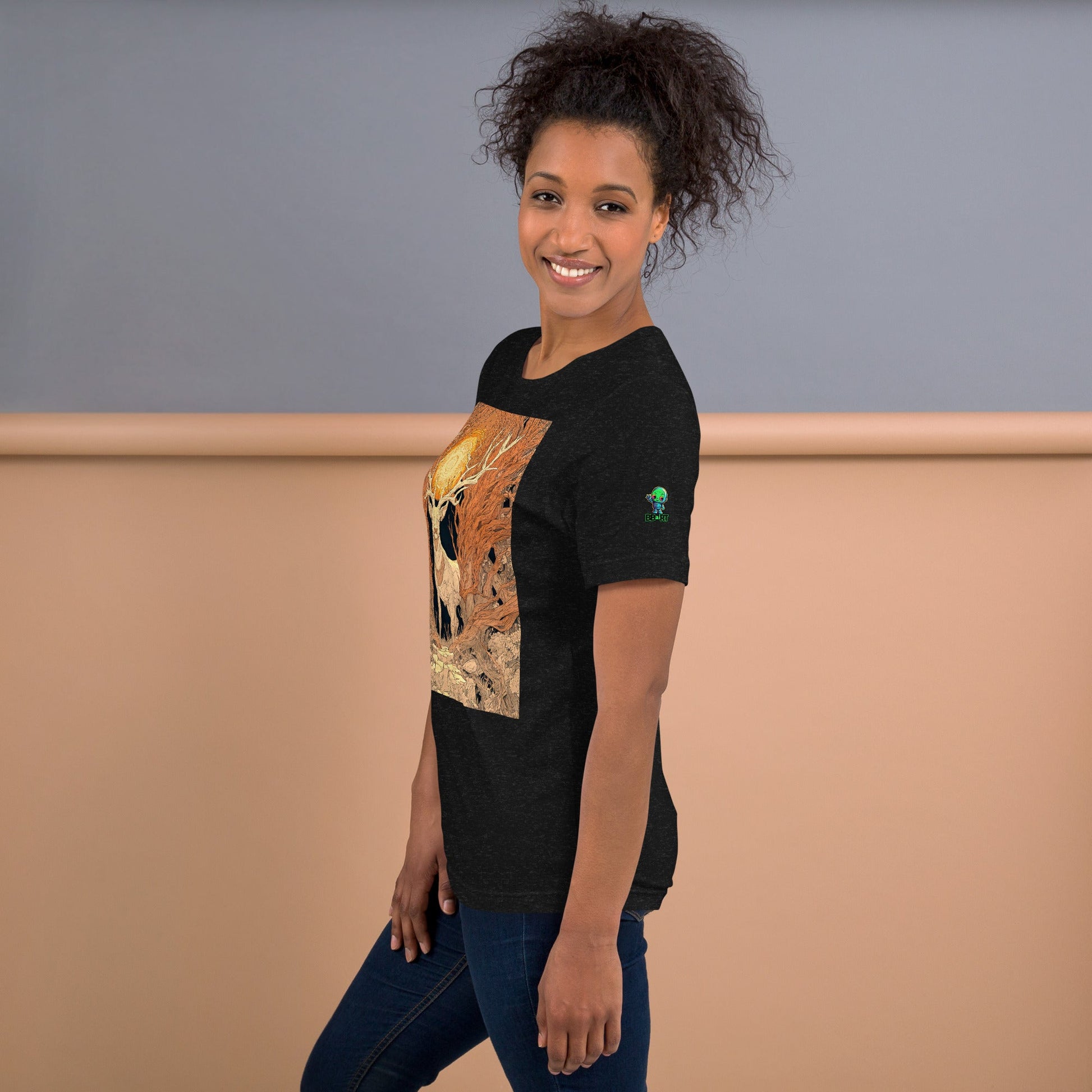 Forestwarden Stag – Unisex Staple T-Shirt - BBairt