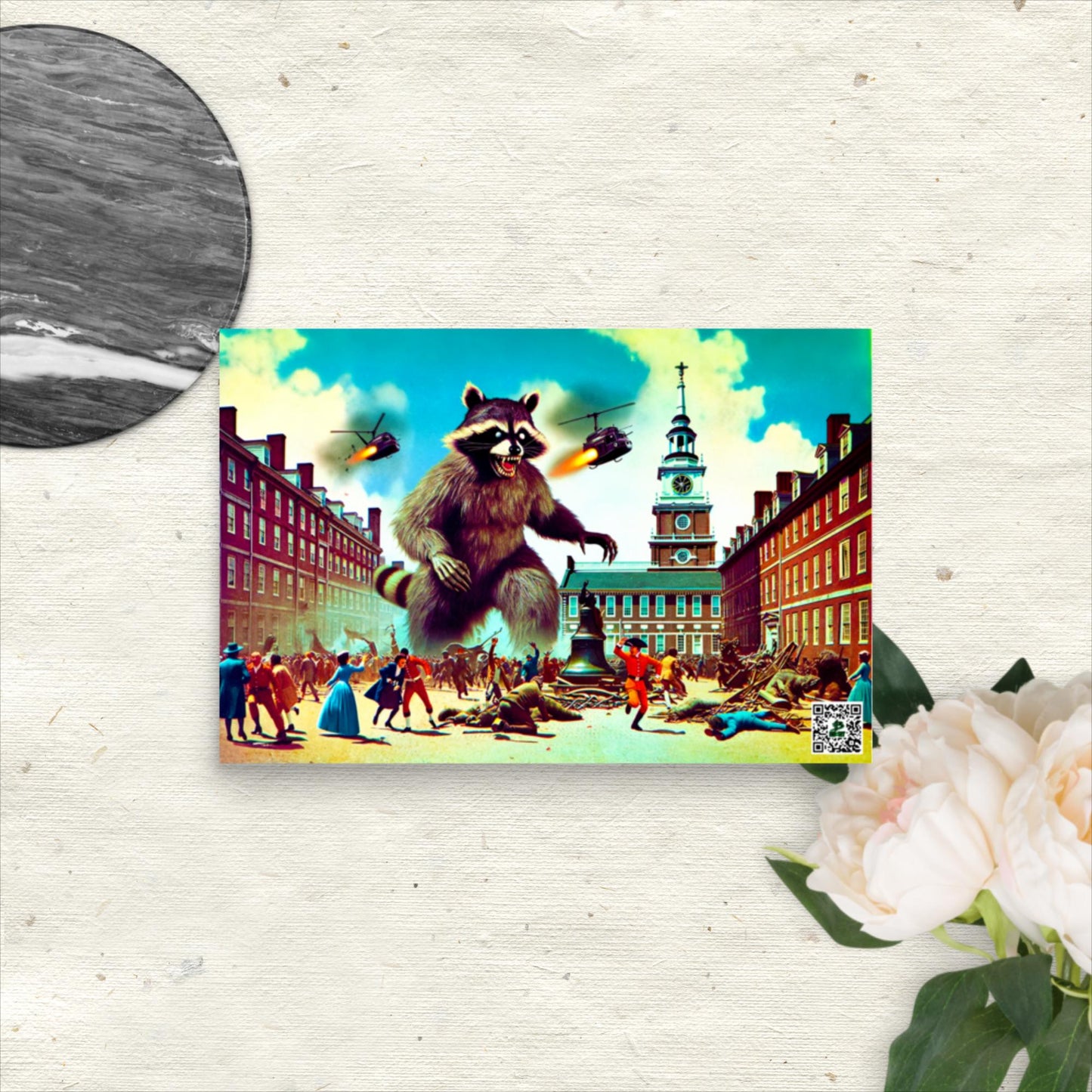 Furry Philly Fiasco - Photo paper poster - BBairt