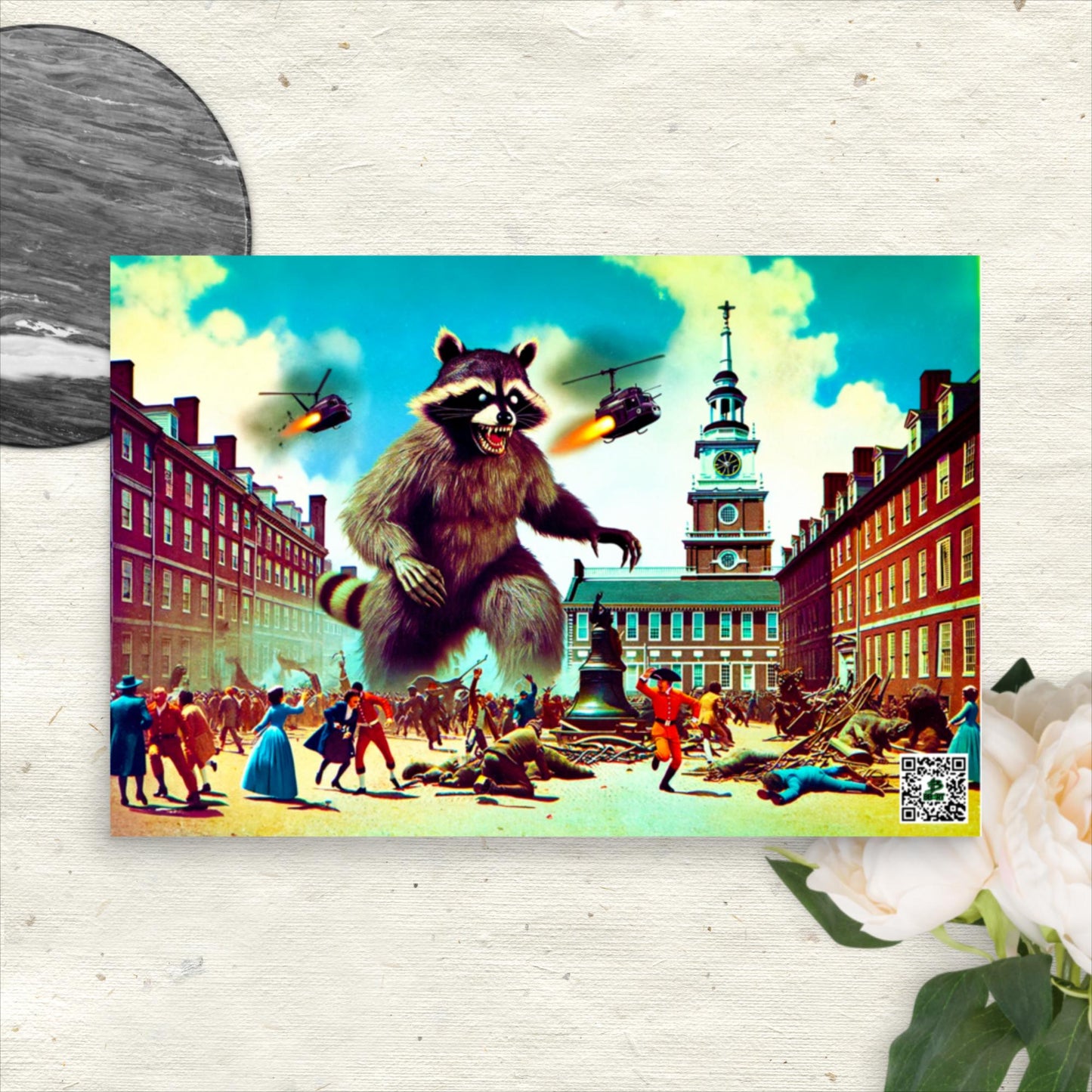 Furry Philly Fiasco - Photo paper poster - BBairt