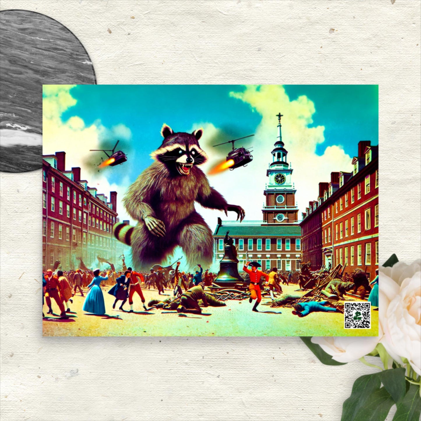 Furry Philly Fiasco - Photo paper poster - BBairt