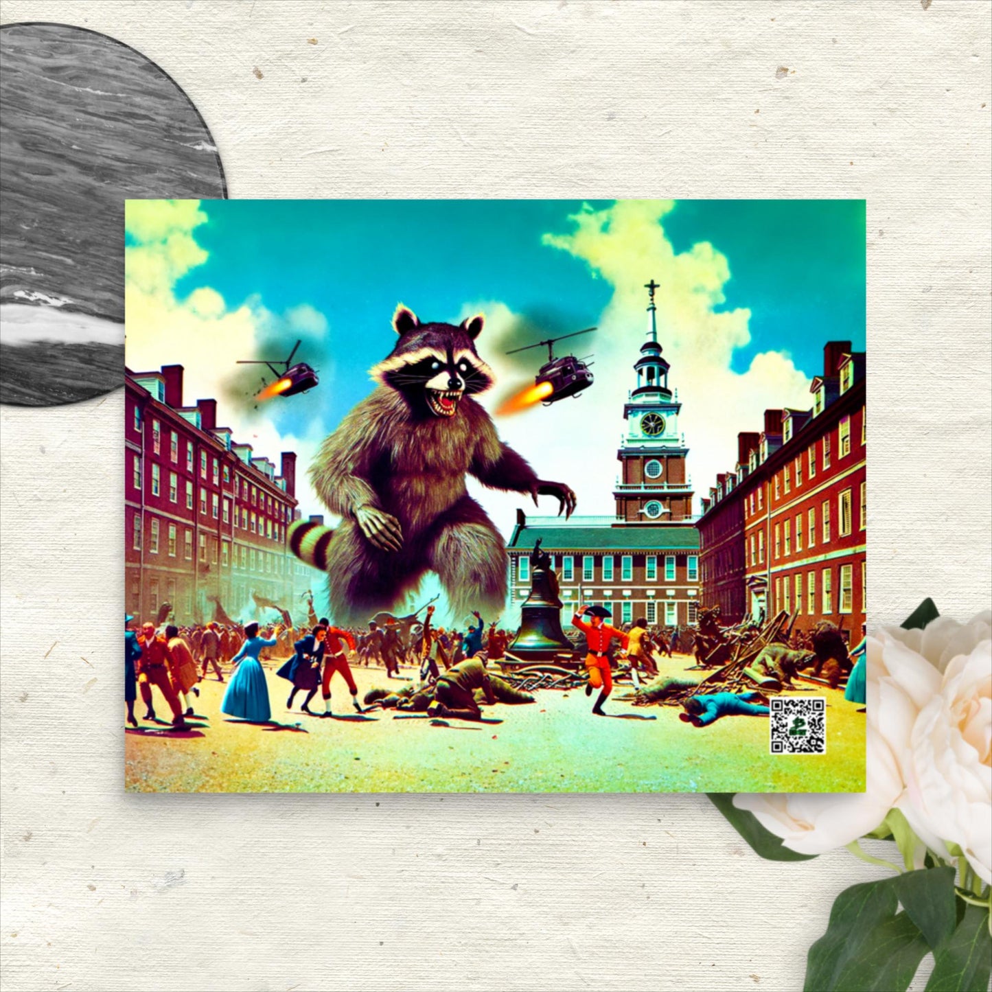 Furry Philly Fiasco - Photo paper poster - BBairt