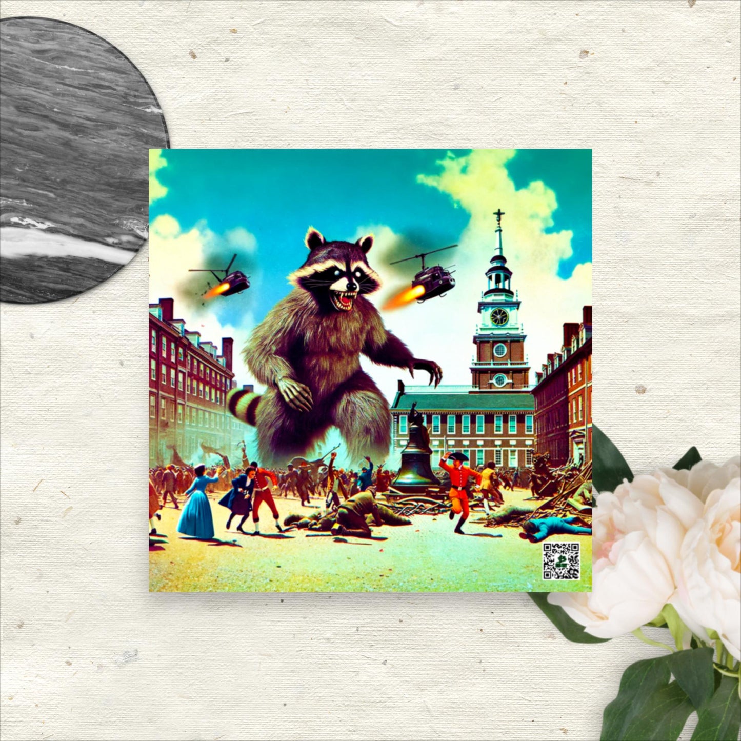Furry Philly Fiasco - Photo paper poster - BBairt
