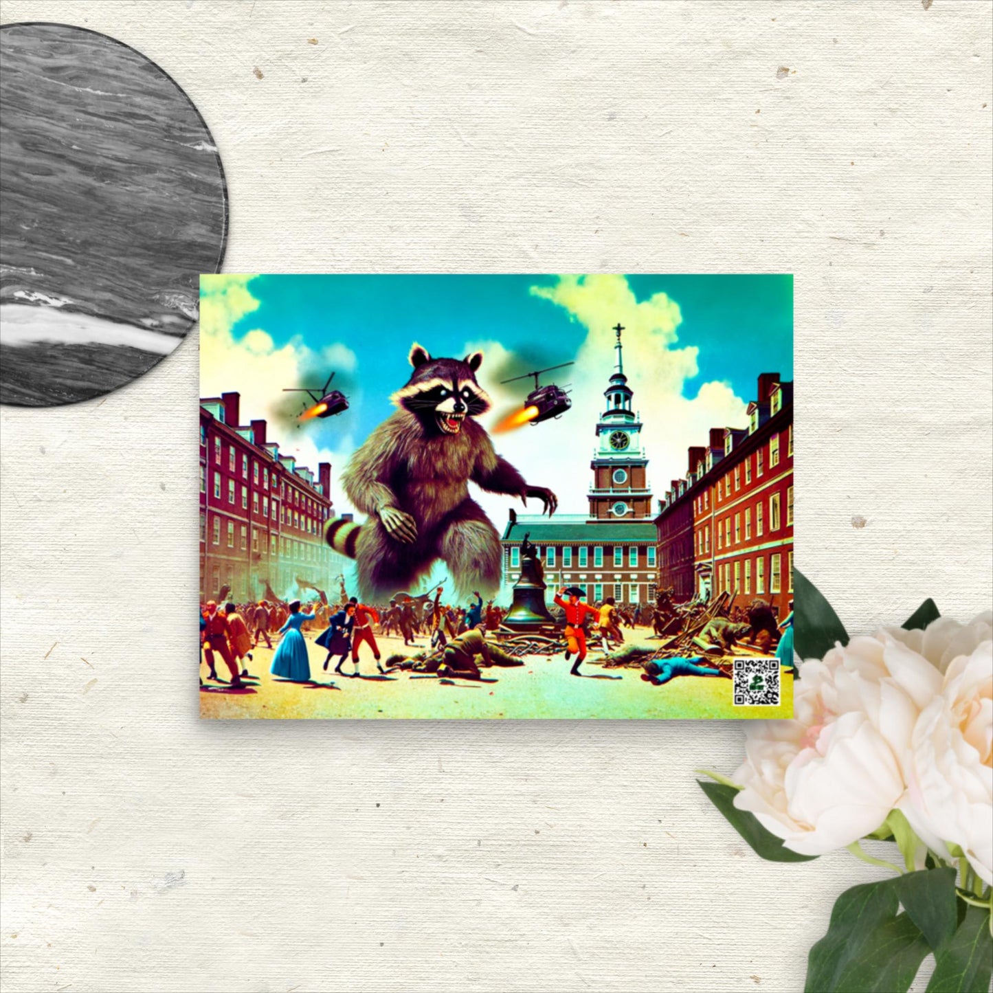 Furry Philly Fiasco - Photo paper poster - BBairt