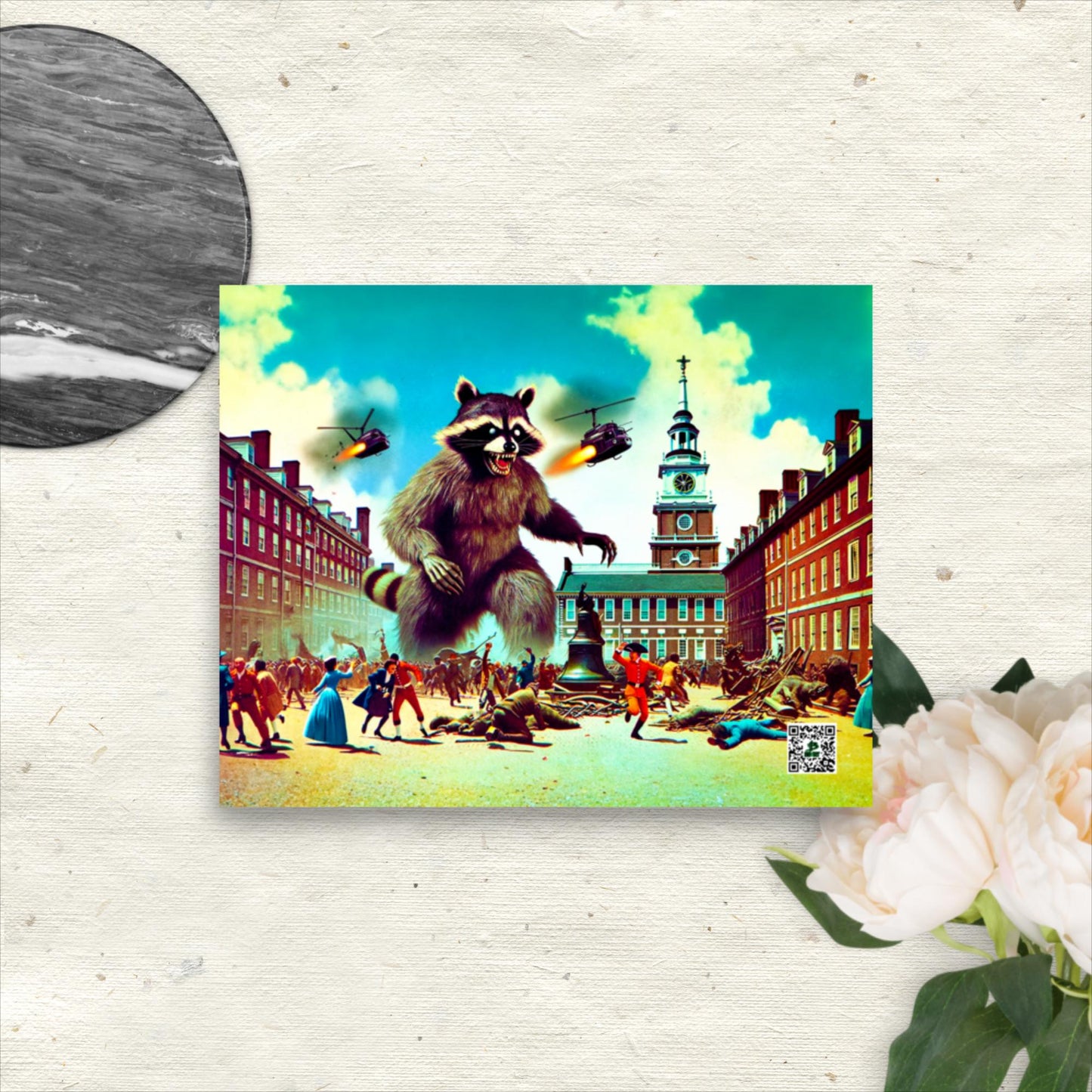 Furry Philly Fiasco - Photo paper poster - BBairt
