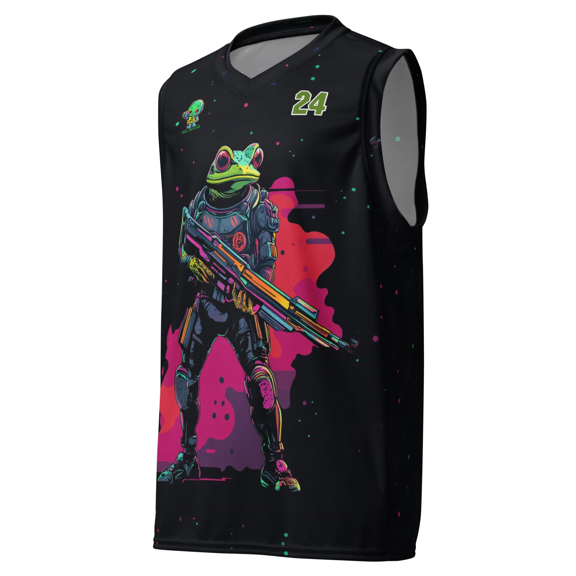 Galactic Ribbit - Basketball Jersey - BBairt