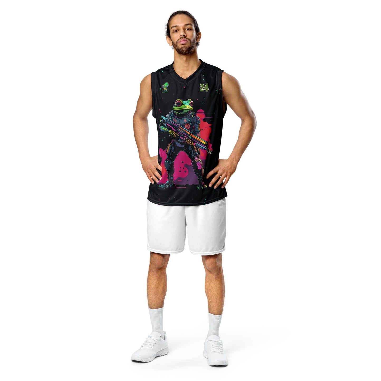 Galactic Ribbit - Basketball Jersey - BBairt